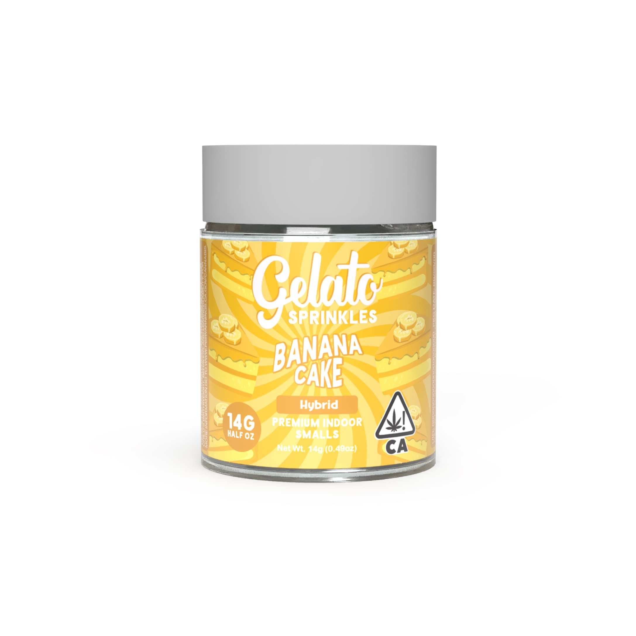 Gelato Flower 14g Sprinkles Hybrid Banana Cake