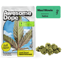 Awesome Dope Smalls Flower 14g Sativa Maui Wowie