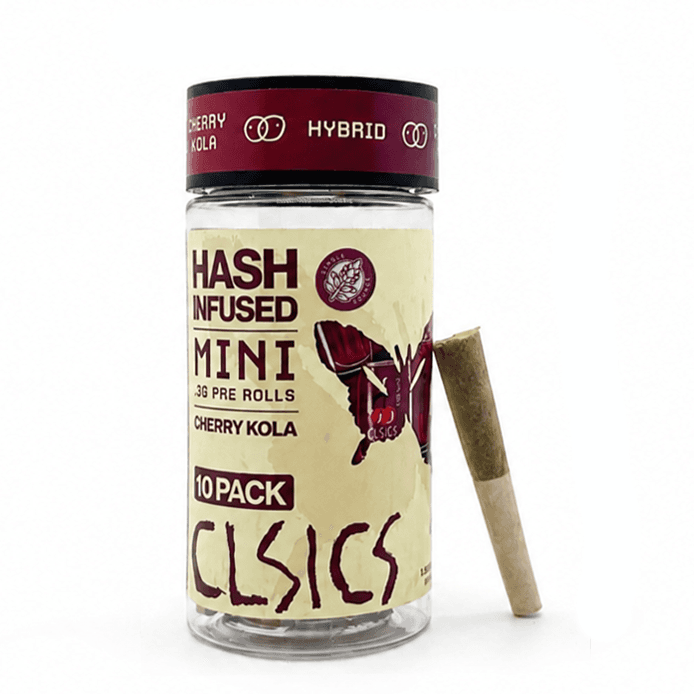 CLSICS Hash Preroll 10pk Hybrid Cherry Kola