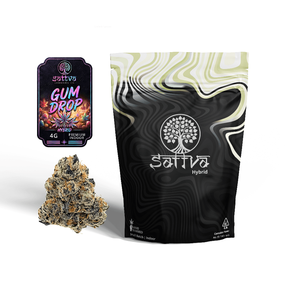 Sattva Cannabis Flower 4g Hybrid Gumdrop