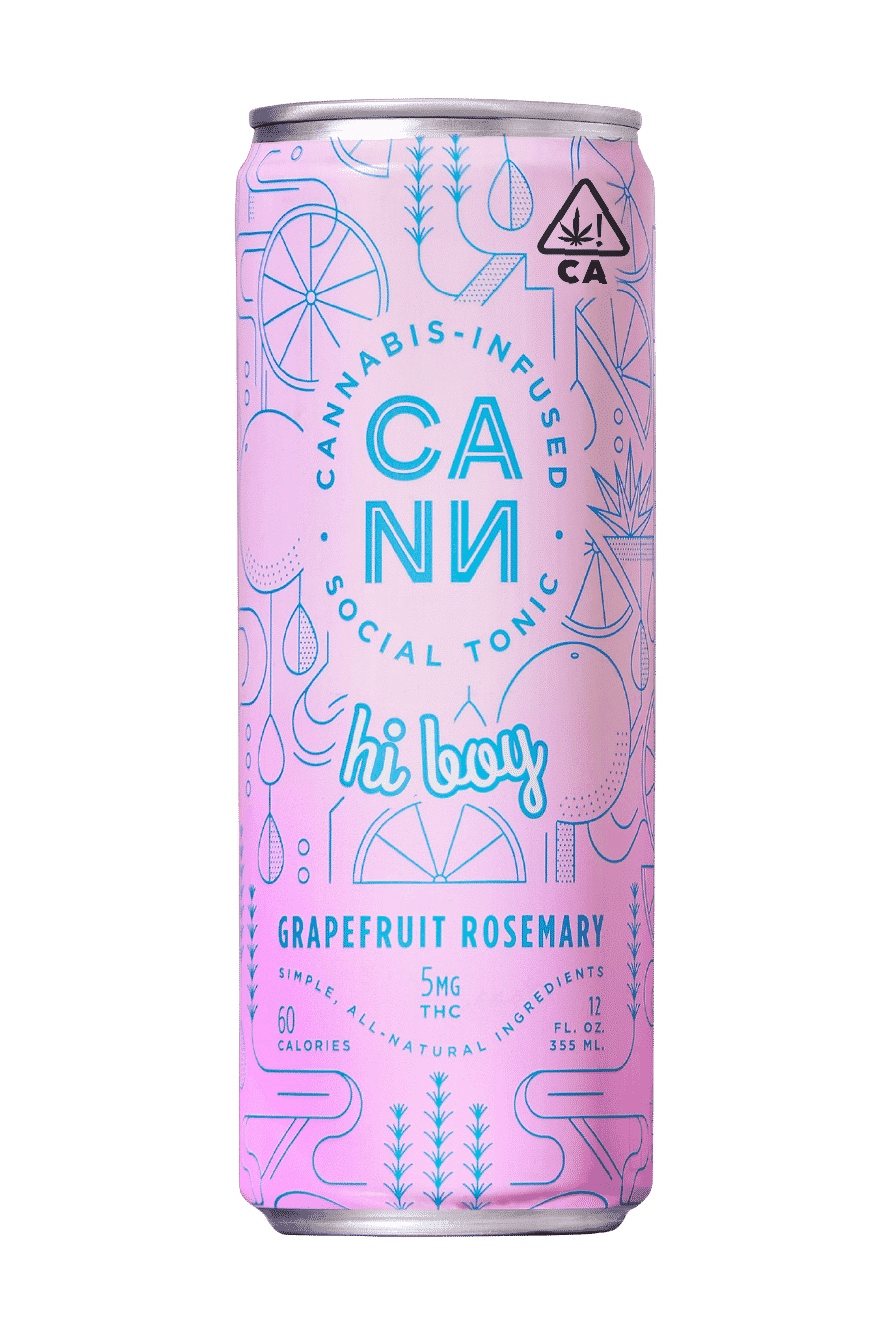 CANN Hi Boys Grapefruit Rosemary 4pk