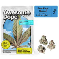 Awesome Dope Smalls Flower 14g Indica Hybrid Best Kept Secret