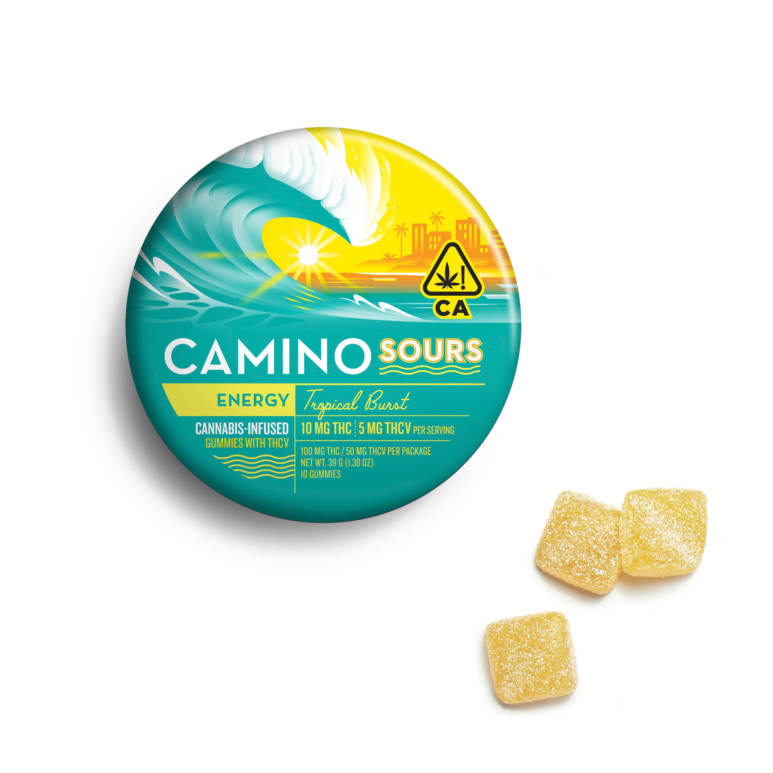Camino Sours Tropical Burst THCv 10:5 100mg