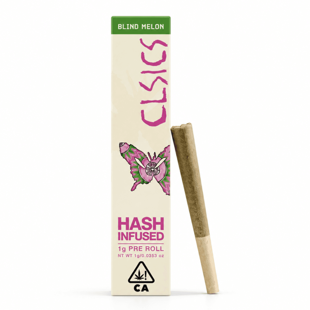 CLSICS Hash Preroll 1g Indica Blind Melon