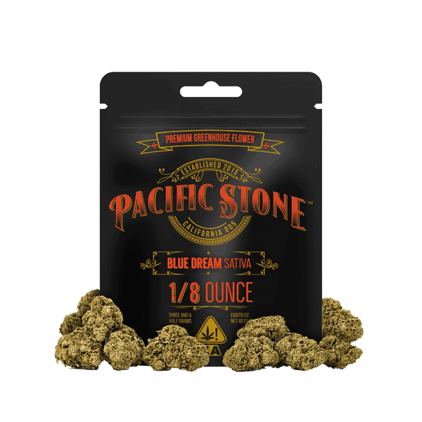 Pacific Stone Flower 3.5g Pouch Sativa Blue Dream 16ct