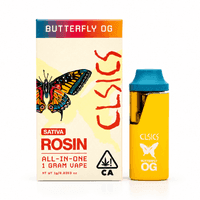 CLSICS Live Rosin All-In-One Cartridge 1g Sativa Butterfly OG