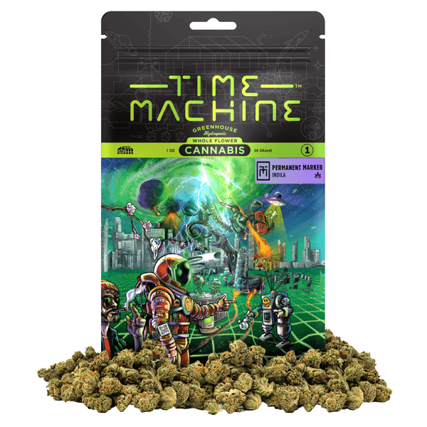 Time Machine Flower 28g Indica Permanent Marker 4ct
