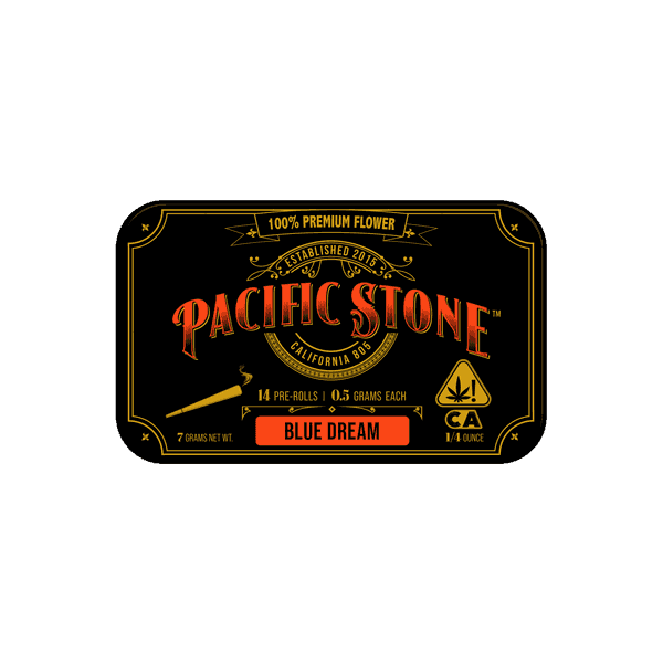 Pacific Stone Preroll 0.5g Sativa Blue Dream 14-Pack 7.0g