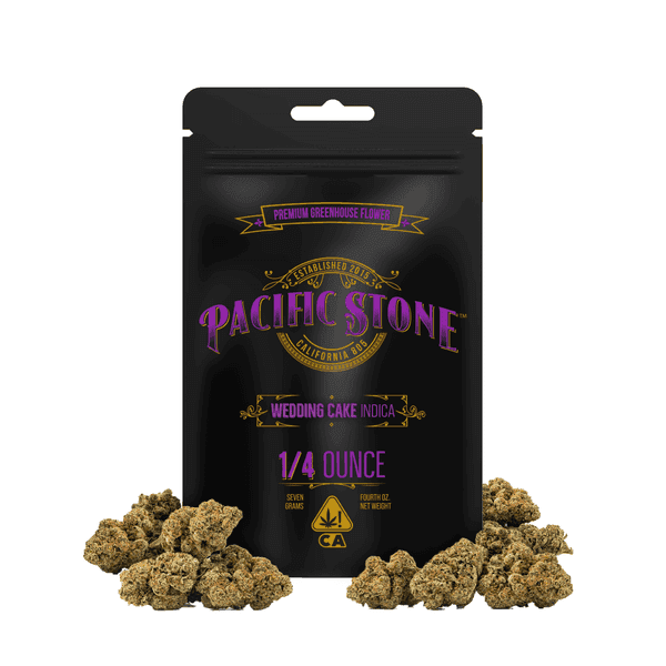Pacific Stone Flower 7.0g Pouch Indica Wedding Cake
