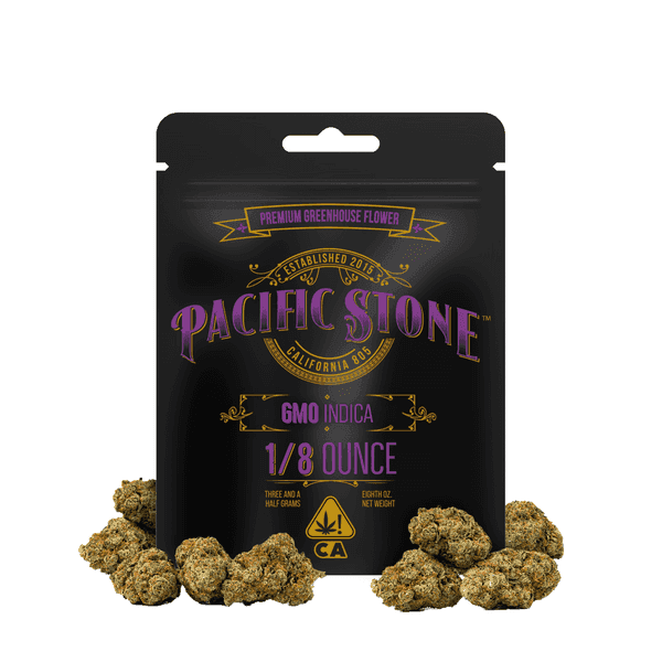 Pacific Stone Flower 3.5g Pouch Indica GMO 16ct