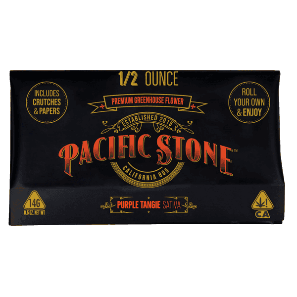 Pacific Stone Roll Your Own Sugar Shake 14.0g Pouch Sativa Purple Tangie