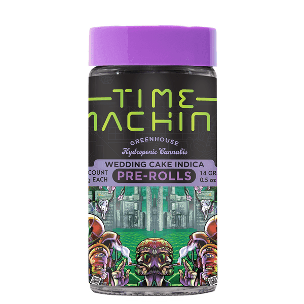 Time Machine Preroll 28pk Indica Wedding Cake