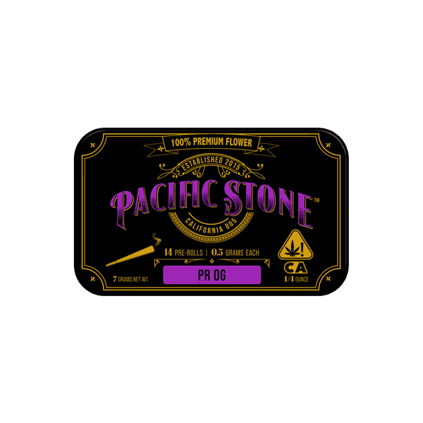 Pacific Stone Preroll 0.5g Indica PR OG 14-Pack 7.0g
