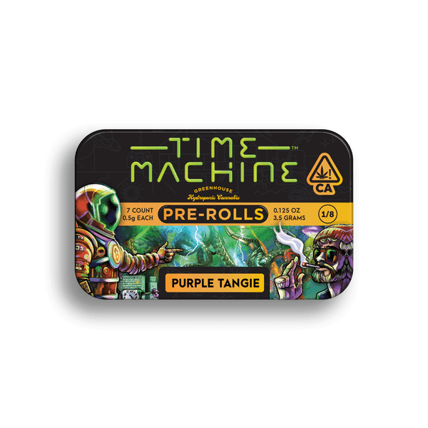 Time Machine Preroll 7pk Sativa Purple Tangie