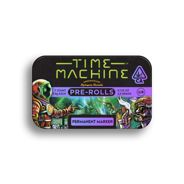 Time Machine Preroll 7pk Permanent Marker