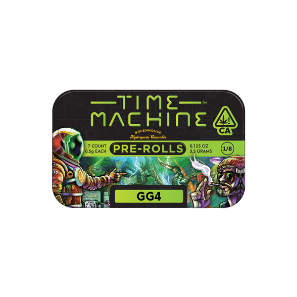 Time Machine Preroll 7pk Hybrid GG4