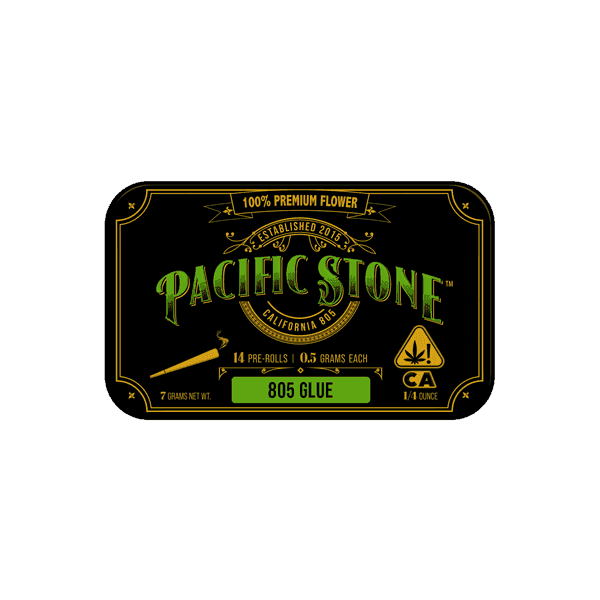 Pacific Stone Preroll 0.5g Hybrid 805 Glue 14-Pack 7.0g