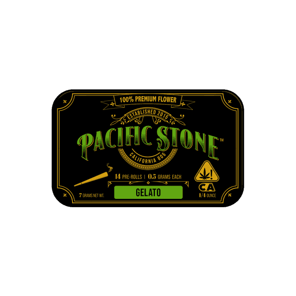 Pacific Stone Preroll 0.5g Hybrid Gelato 14-Pack 7.0g