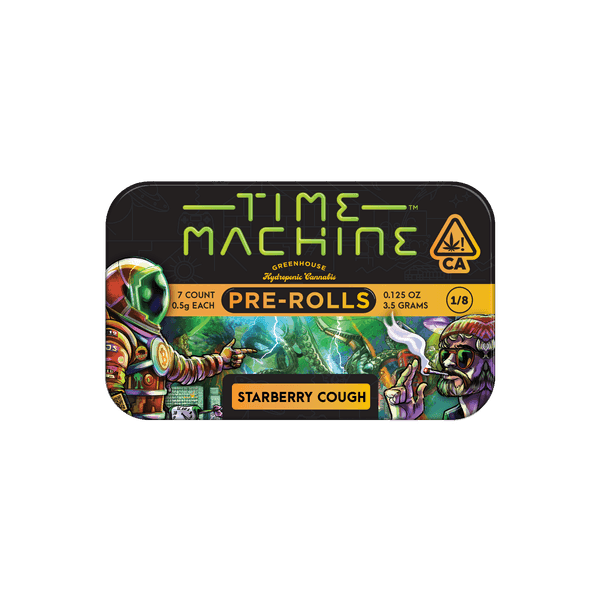 Time Machine Preroll 7pk Sativa Starberry Cough