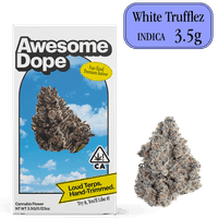 Awesome Dope Indoor Flower 3.5g Indica White Trufflez