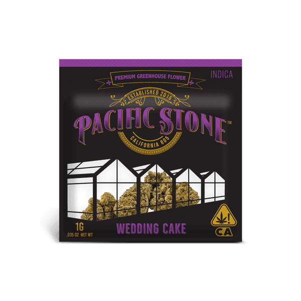 Pacific Stone Flower 1.0g Pouch Indica Wedding Cake