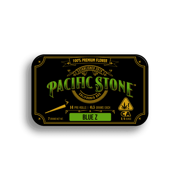 Pacific Stone Preroll 0.5g Hybrid Blue Z 14-Pack 7.0g