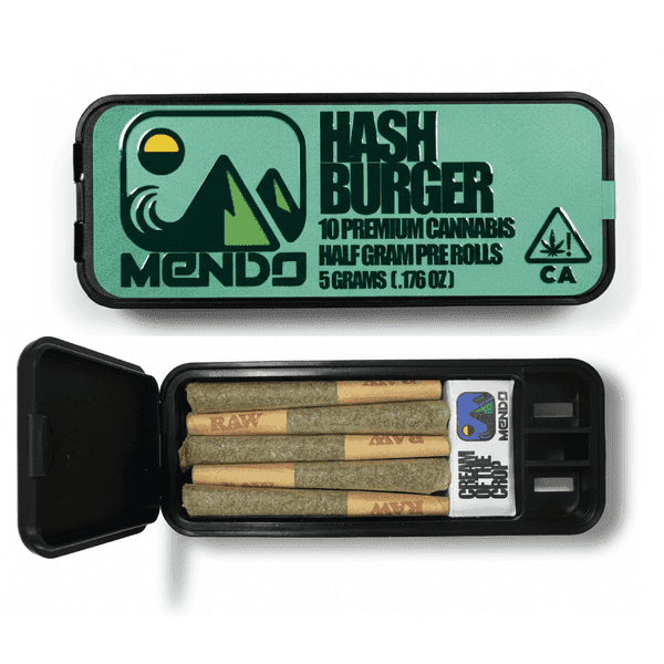 Mendo Preroll 0.5g Hybrid Hash Burger 10pk 5.0g