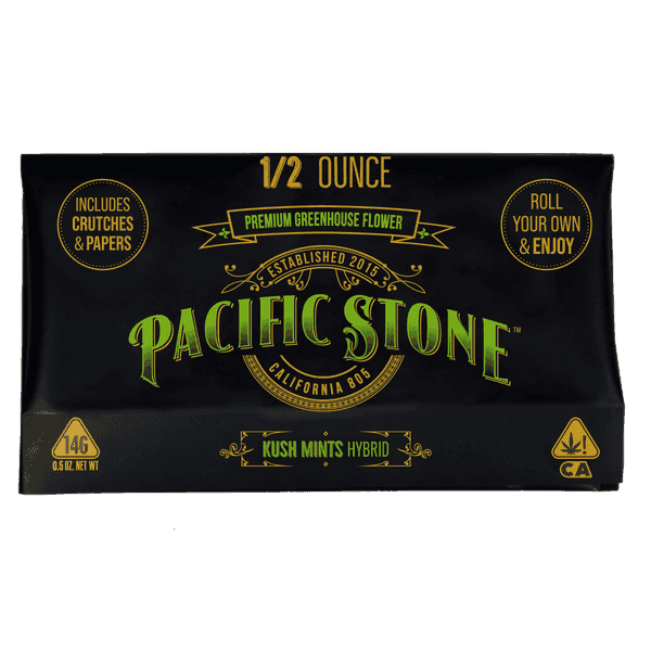 Pacific Stone Roll Your Own Sugar Shake 14.0g Pouch Hybrid Kush Mints