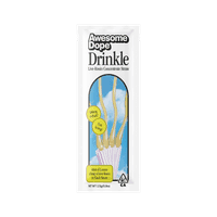 Awesome Dope Edible Rosin Concentrate Straws 25mg Sativa 4pk