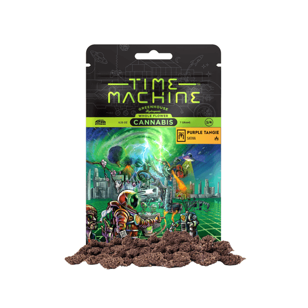 Time Machine Flower 7g Sativa Purple Tangie