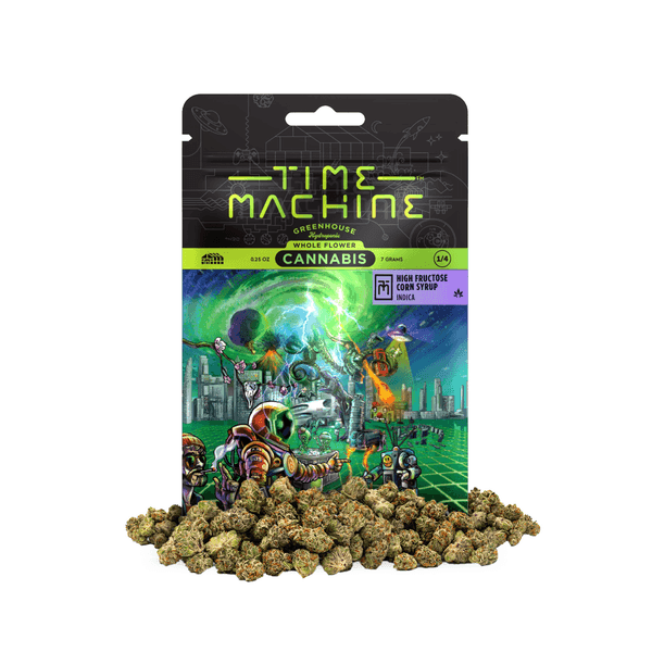 Time Machine Flower 7g Indica High Fructose Corn Syrup