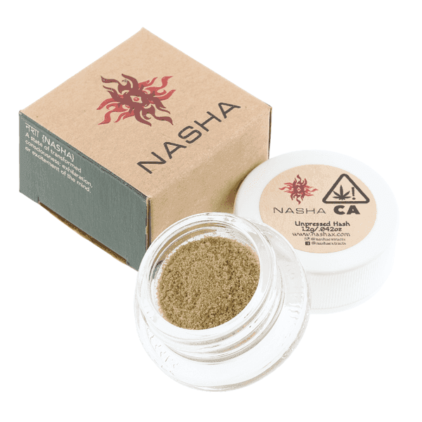 Nasha Green Unpressed 1.2g Indica Kush Crashers