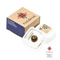 Nasha Blue Pressed 1.2g Indica Clear Water Farms Strawnana