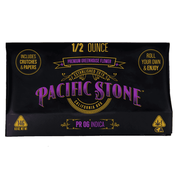 Pacific Stone Roll Your Own Sugar Shake 14.0g Pouch Indica PR OG