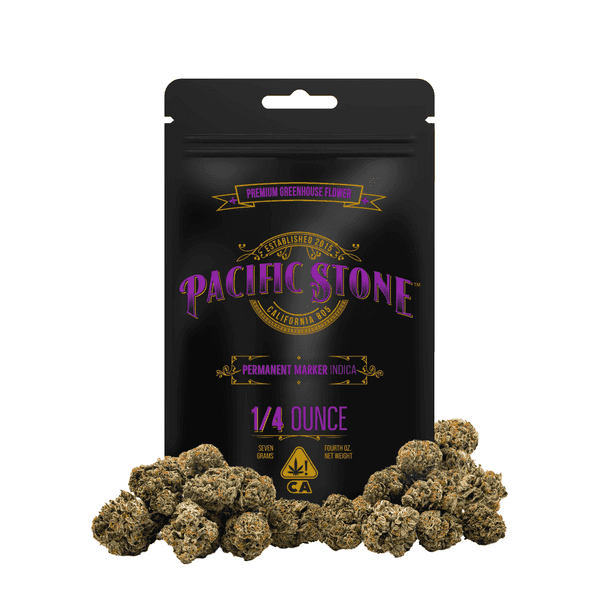 Pacific Stone Flower 7.0g Pouch Indica Permanent Marker 16ct
