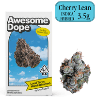 Awesome Dope Indoor Flower 3.5g Indica Hybrid Cherry Lean
